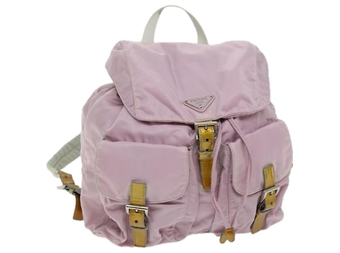 PRADA Backpack Nylon Pink Auth am5834  ref.1294997