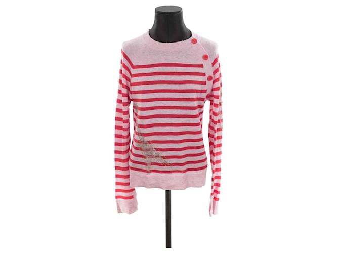 Zadig & Voltaire Wool sweater Pink  ref.1295040