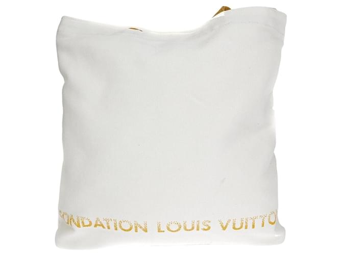 Louis Vuitton Fondation White Cotton  ref.1295160