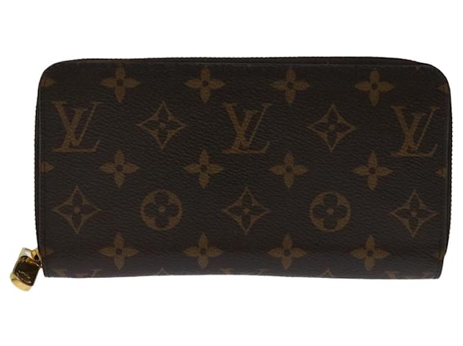 Louis Vuitton Portefeuille zippy Brown Cloth  ref.1295175
