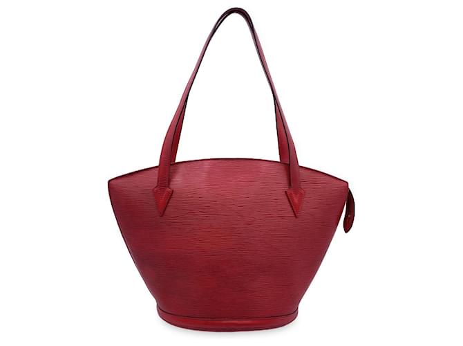 Louis Vuitton Shoulder Bag Vintage Saint Jacques Red Leather  ref.1295212