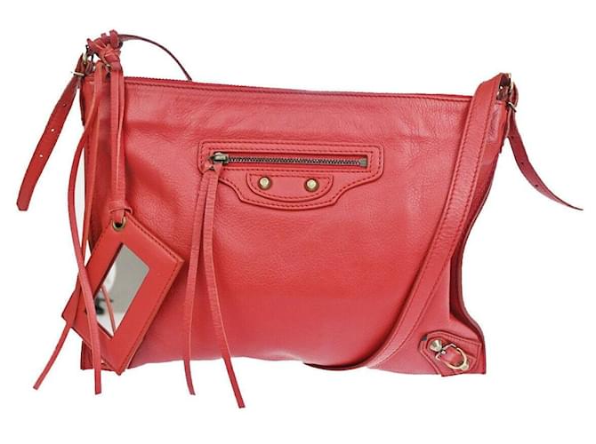 Balenciaga Giant Red Leather  ref.1295220