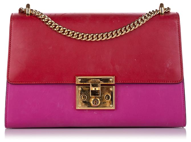 GUCCI Handbags Other Red Leather  ref.1295253