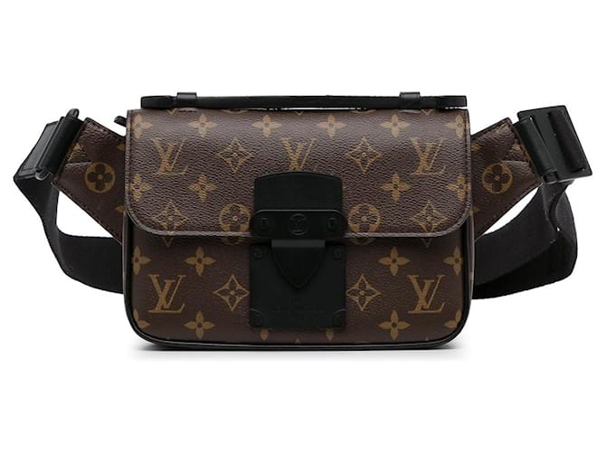 LOUIS VUITTON Handbags Kelly 35 Brown Cloth  ref.1295337