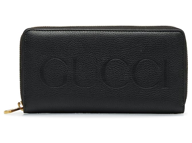 GUCCI Wallets Black Leather  ref.1295365