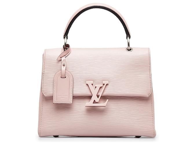 LOUIS VUITTON Handbags Grenelle Pink Leather  ref.1295386