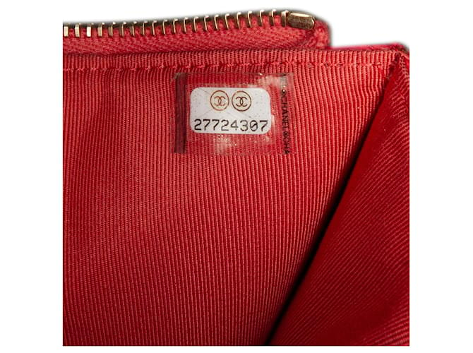 CHANEL Wallets J'adior Red Leather  ref.1295441