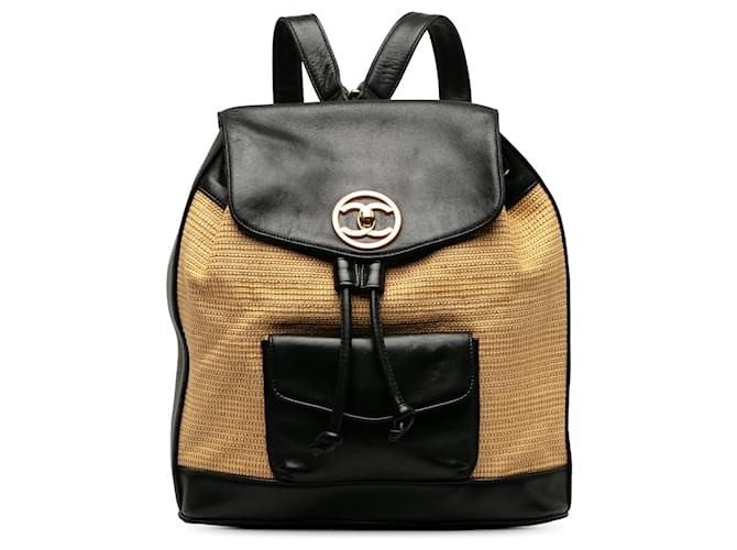 CHANEL Backpacks Other Brown Leather  ref.1295456