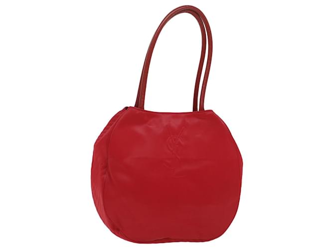 YVES SAINT LAURENT Red Leather  ref.1295477