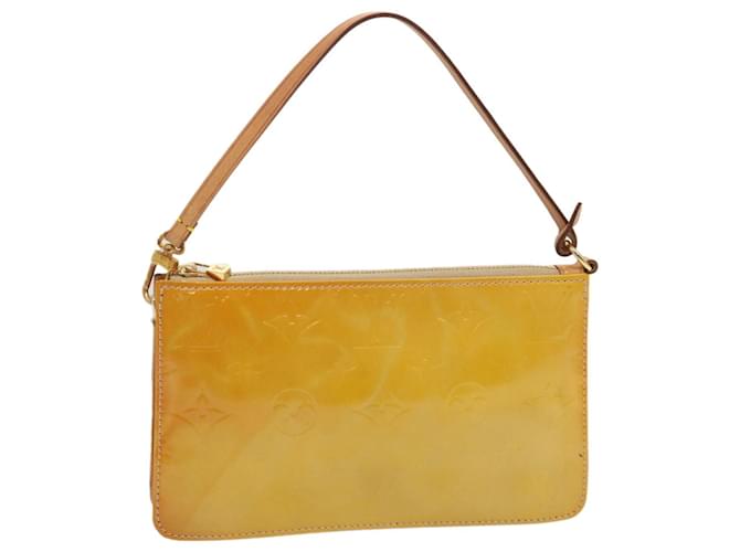 Louis Vuitton Pochette Accessoire Yellow Patent leather  ref.1295977