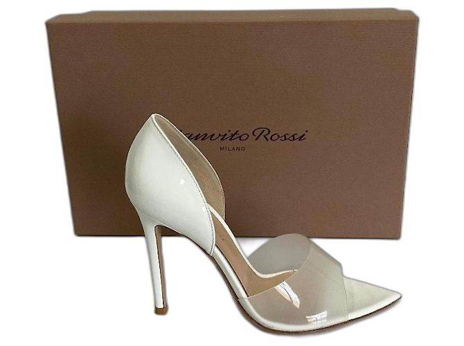 Pumps neu. Gianvito Rossi Weiß