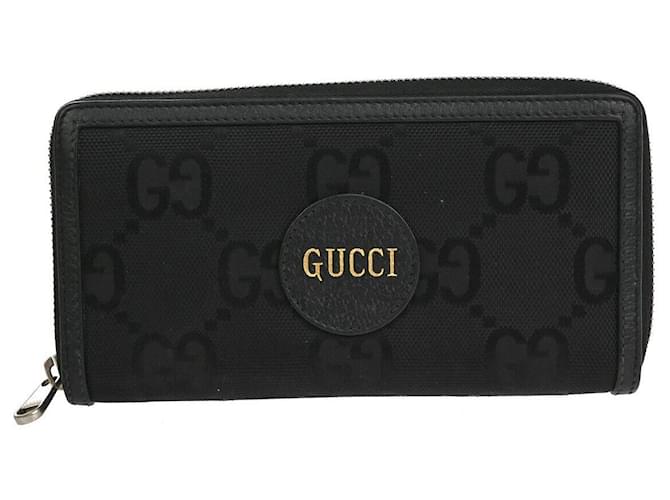 Gucci GG Muster Schwarz Leinwand  ref.1296025