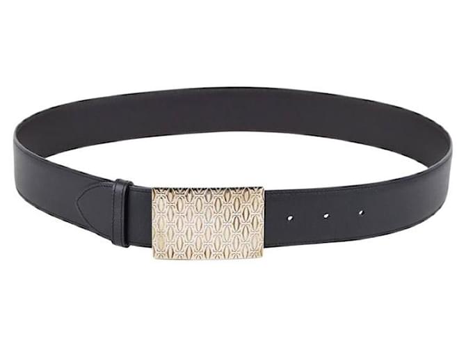 Cartier Leather belt Black  ref.1296036