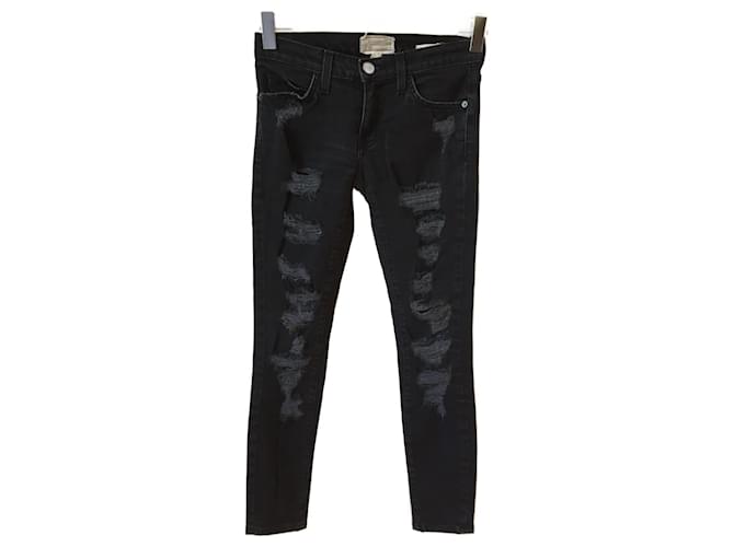 & Other Stories OTHER  Jeans T.US 25 cotton Black  ref.1296044