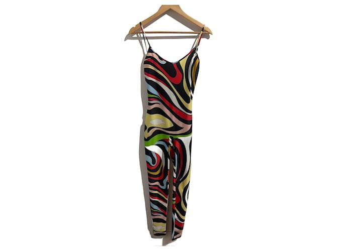 EMILIO PUCCI  Jumpsuits T.International XS Polyester Multiple colors  ref.1296051
