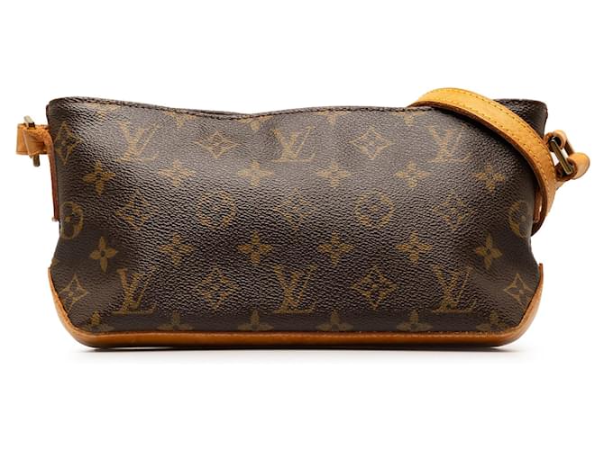 Brown Louis Vuitton Monogram Trotteur Crossbody Bag Toile Marron  ref.1296140
