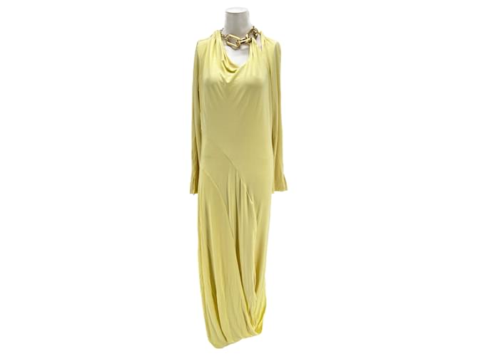 JONATHAN SIMKHAI  Dresses T.International M Polyester Yellow  ref.1296275