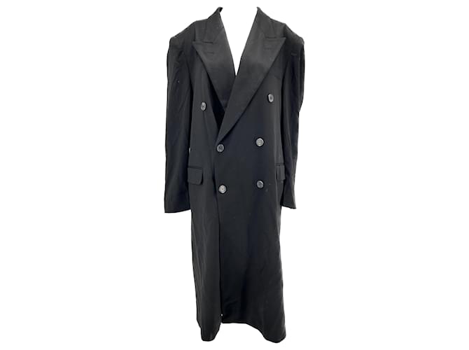 Autre Marque THE FRANKIE SHOP  Coats T.International S Polyester Black  ref.1296302