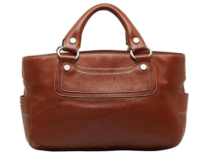 Céline Leather Boogie Bag  ref.1296645