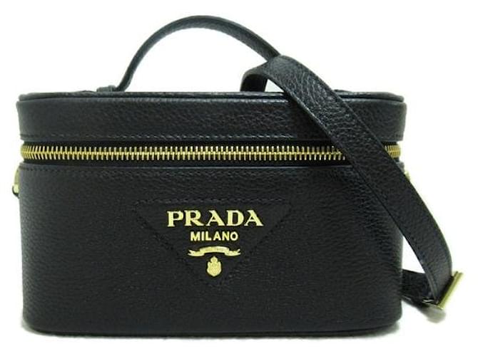 Prada Leather Beauty Case 1BH202VOOM2DKVF0632  ref.1296655