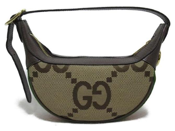 Gucci Jumbo-Mini-Ophidia-Tasche aus GG-Canvas 658551 Leinwand  ref.1296658