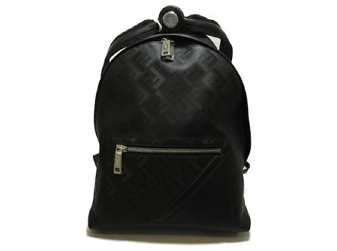 Fendi Leather Chiodo Shadow Diagonal Backpack 7VZ076APDOF0GXN  ref.1296678