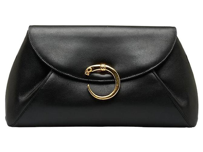 Panthere de Cartier Clutch Bag Leather  ref.1296699
