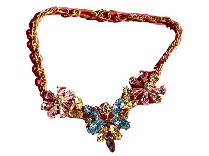 Collana Christian Lacroix Couture Multicolore Metallo