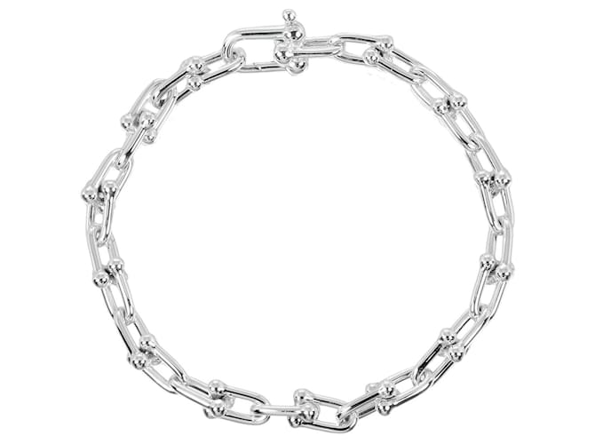 Tiffany & Co Hardwear Silvery Silver  ref.1296740