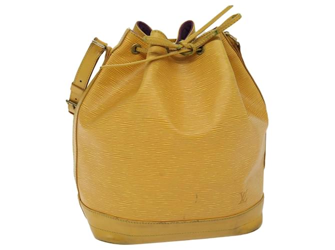 LOUIS VUITTON Epi Noe Shoulder Bag Tassili Yellow M44009 LV Auth 68134 Leather  ref.1296779