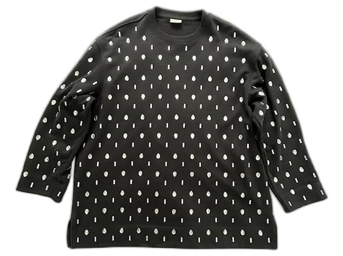 Dries Van Noten sweatshirt Black Cotton  ref.1296971