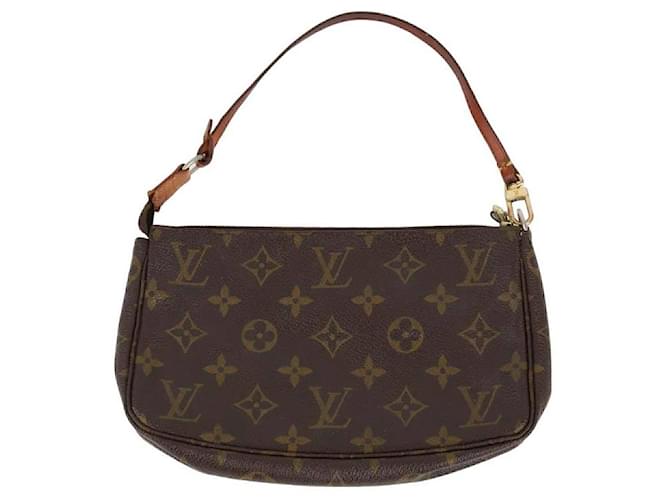 Louis Vuitton Leather shoulder bag Brown  ref.1297039