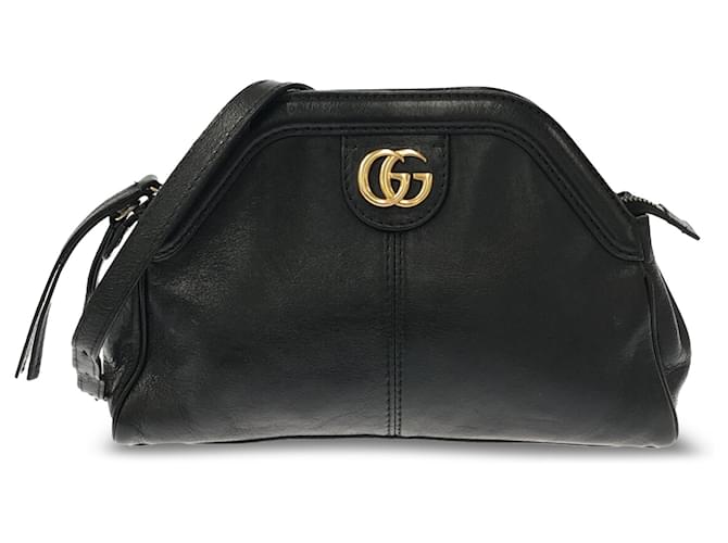 Black Gucci Small Re(belle) crossbody Leather  ref.1297084