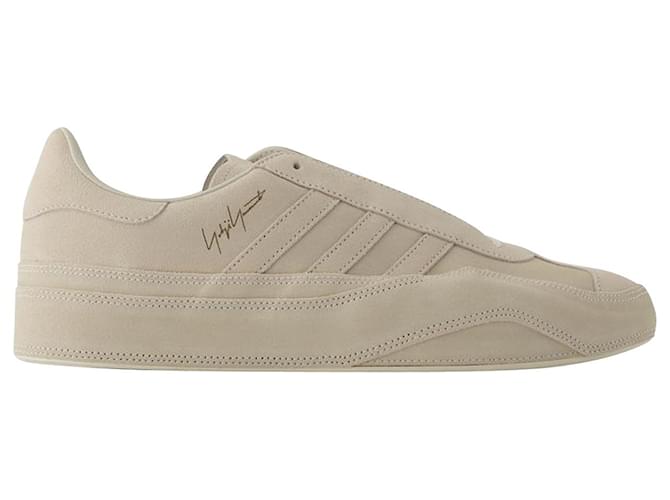 Y3 Gazelle Sneakers - Y-3 - Leather - White  ref.1297335