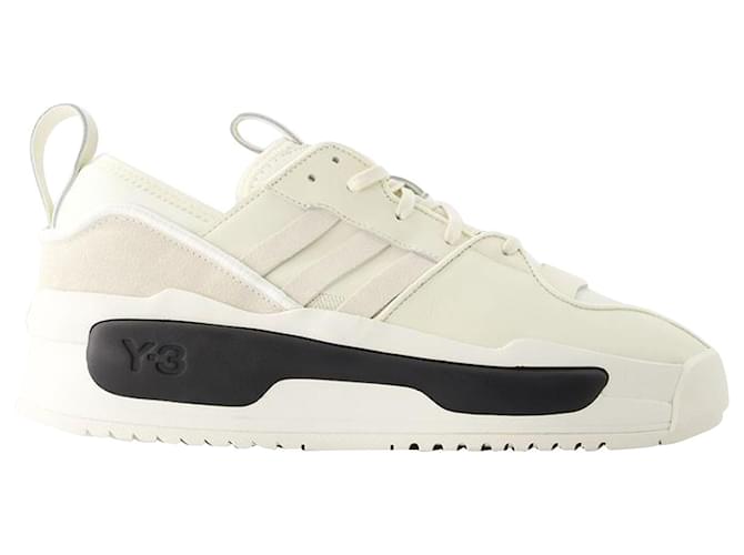 Y3 Rivalry Sneakers - Y-3 - Leather - White  ref.1297347