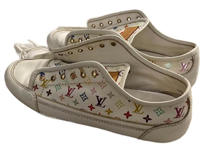 Louis Vuitton Sneakers Multiple colors Leather  ref.1297753