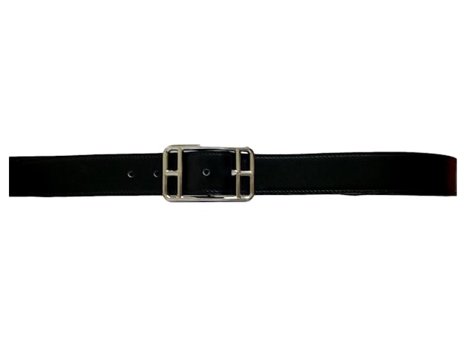 cintura Hermès Cap Cod 110 reversibile, condizioni nuove Marrone chiaro Pelle  ref.1297771