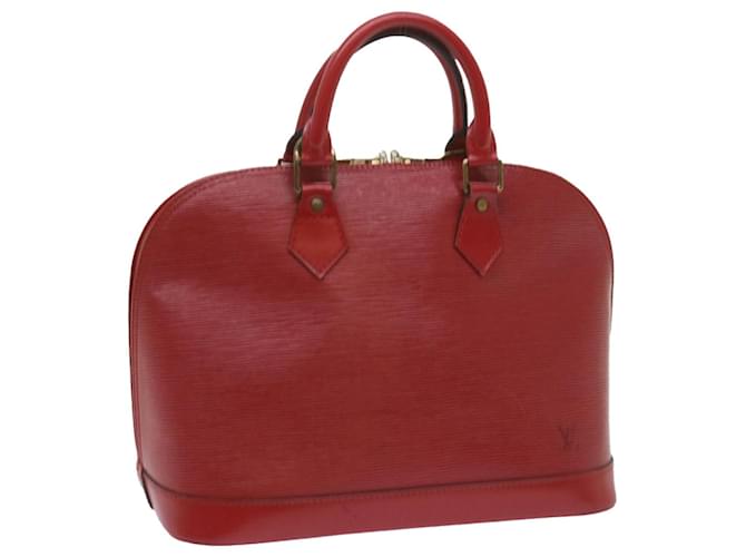 LOUIS VUITTON Epi Alma Hand Bag Castilian Red M52147 LV Auth 66399 Leather  ref.1297797