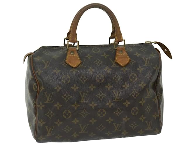 Speedy Louis Vuitton-Monogramm schnell 30 Handtasche M.41526 LV Auth 68403 Leinwand  ref.1297814