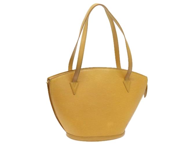 LOUIS VUITTON Epi Saint Jacques Shopping Shoulder Bag Yellow M52269 auth 68452 Leather  ref.1297824