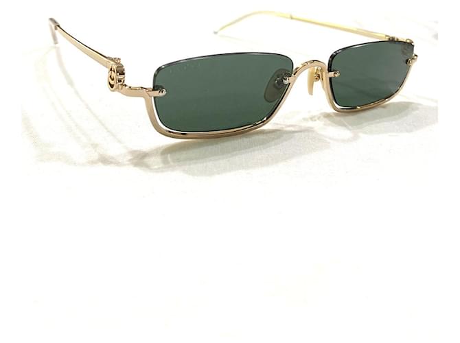 Gucci Gafas de sol Gold hardware Metal  ref.1297997
