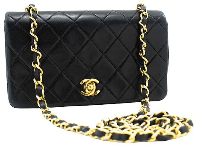Timeless Chanel Full Flap Black Leather  ref.1298080