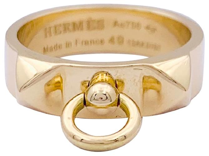 Hermès ring, "Dog collar", Yellow gold.  ref.1298085