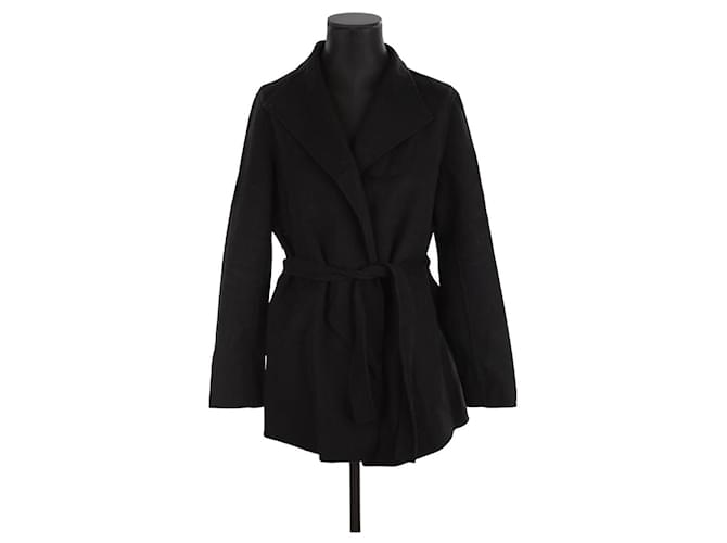 Maje Wolljacke Schwarz Wolle  ref.1298108