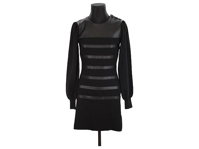 The Kooples Black dress Polyester  ref.1298109