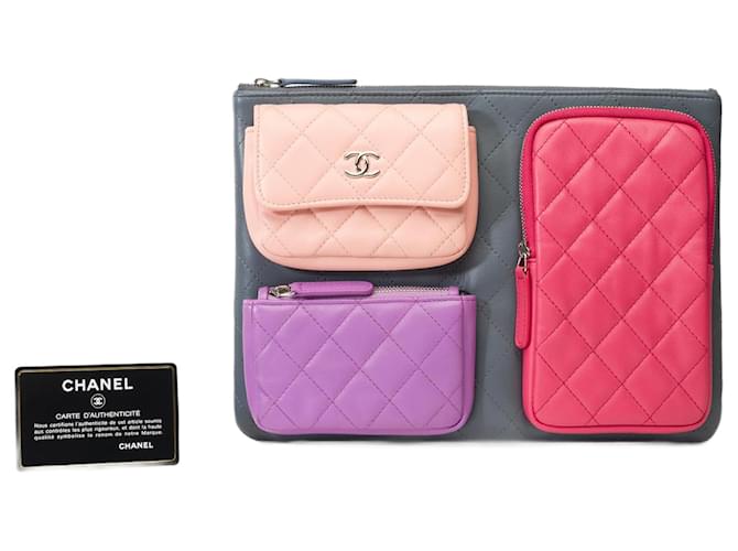 CHANEL Bag in Multicolor Leather - 101758 Multiple colors  ref.1298111
