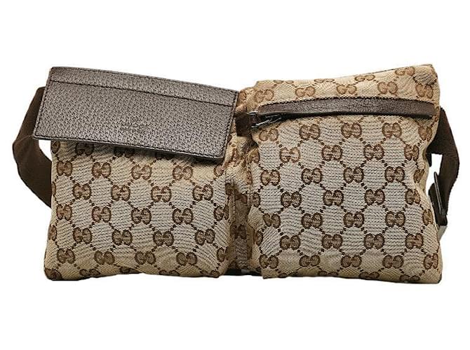 Gucci GG Canvas Belt Bag  28566 Cloth  ref.1298279