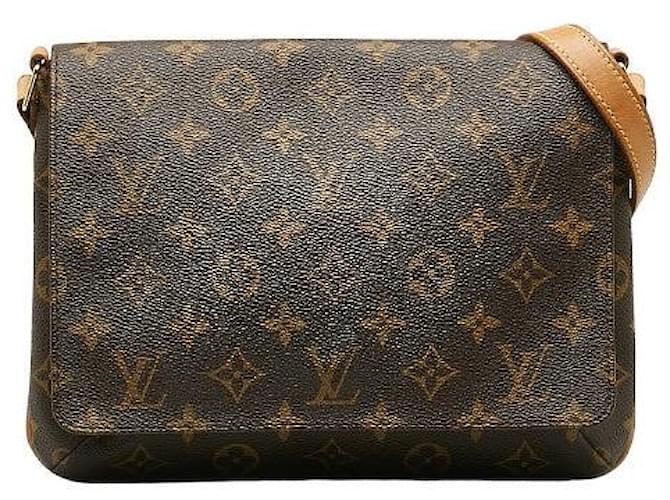Louis Vuitton Monogram Musette Tango kurzer Riemen M51257 Leinwand  ref.1298282
