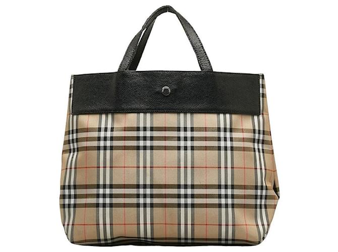 Burberry Nova Check Handbag Cloth  ref.1298288