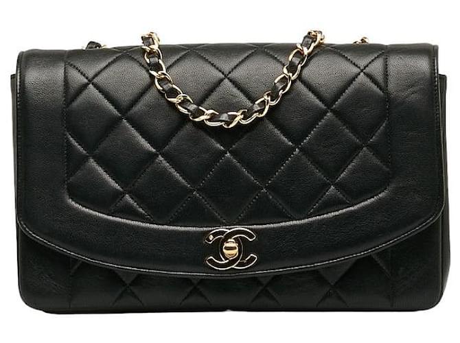 Chanel Diana Flap Crossbody Bag Leather  ref.1298305